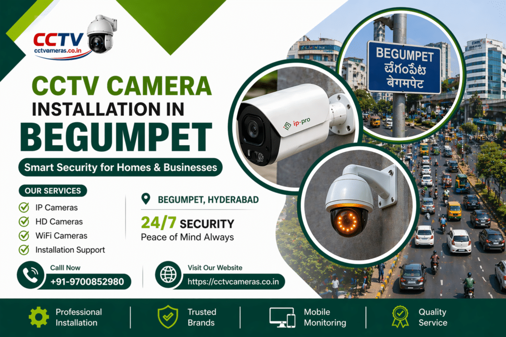 cctv camera installation in begumpet