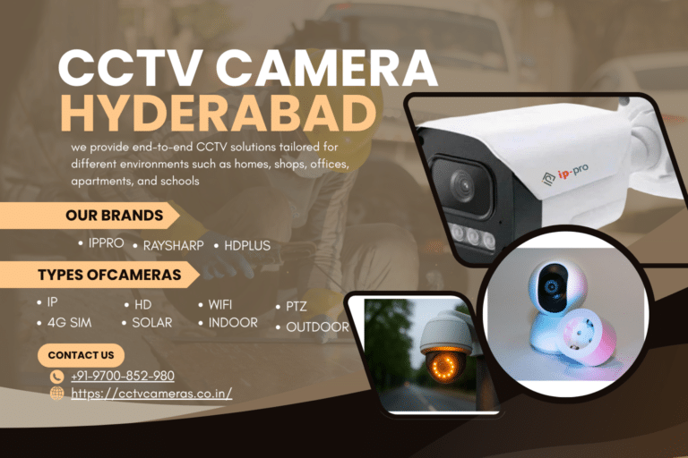 CCTV installation services in Hyderabad