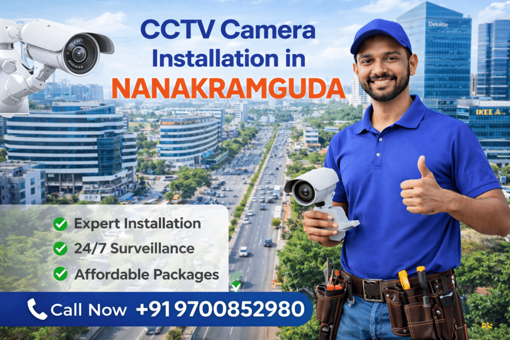 cctv installation services in nanakramguda