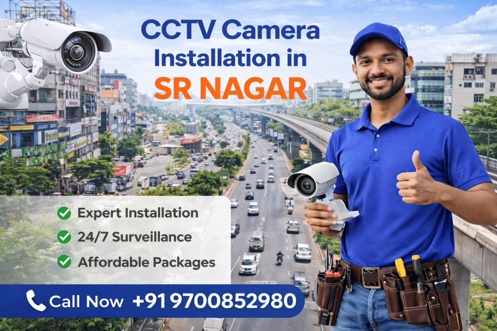 CCTV Installation Services in SR Nagar: 18 Powerful Insights for Complete Security 3 CCTV Installation Services in SR Nagar