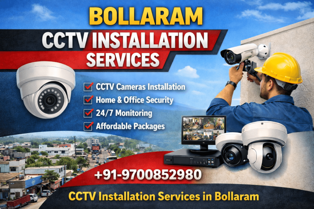 CCTV Installation Services in Bollaram