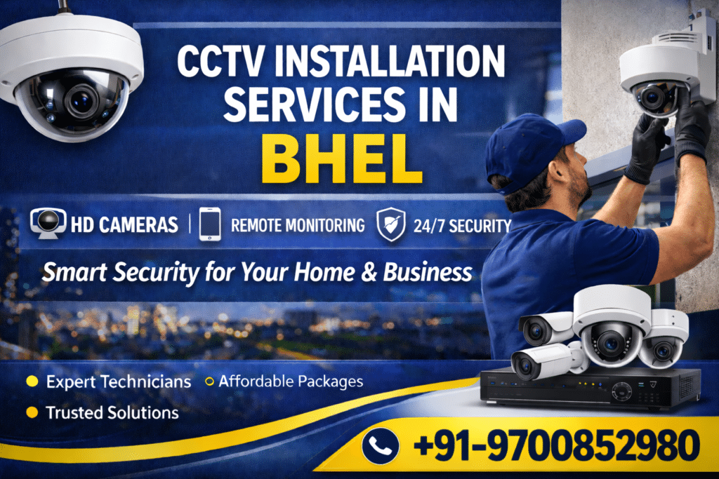 CCTV Installation Services in BHEL