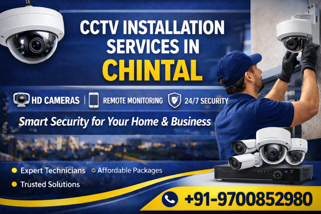 CCTV Installation Services in Chintal