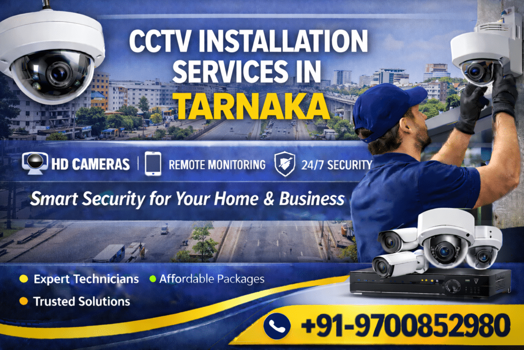 CCTV Installation Services in Tarnaka