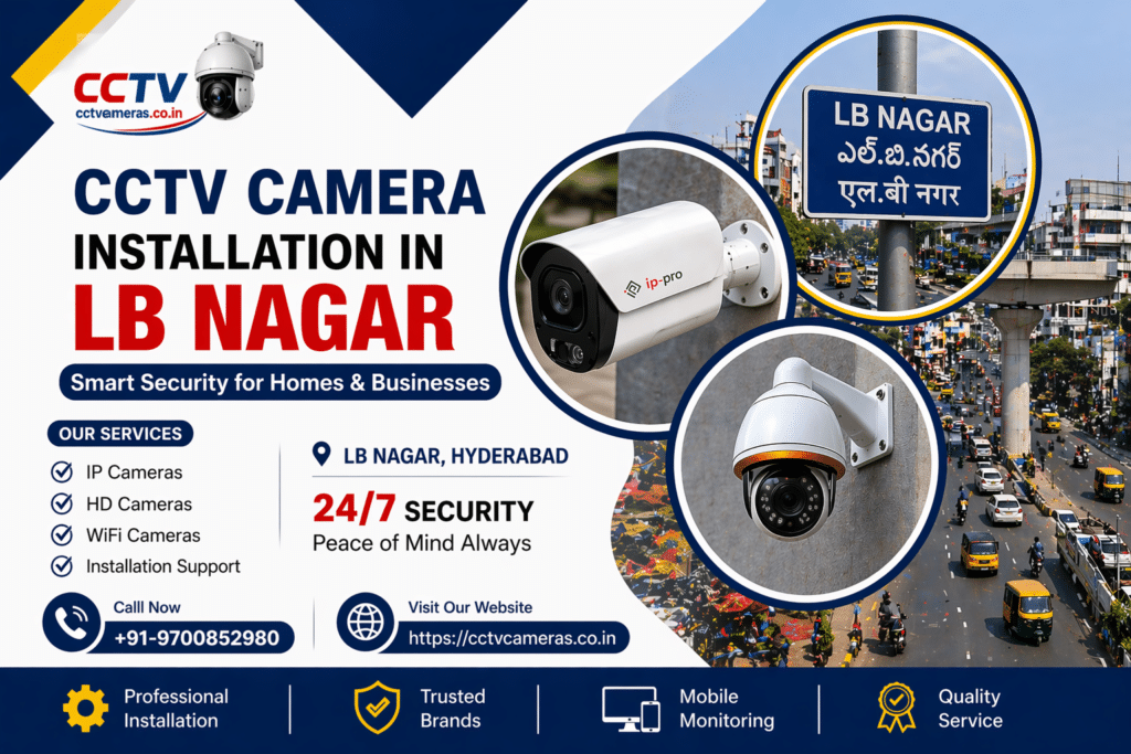 CCTV Camera Installation in LB Nagar 