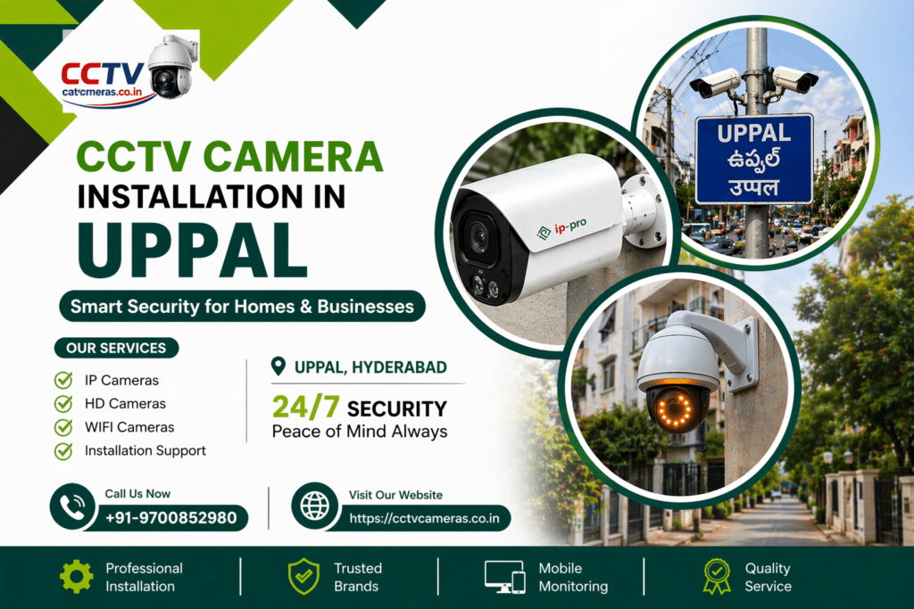 CCTV Camera Installation in Uppal